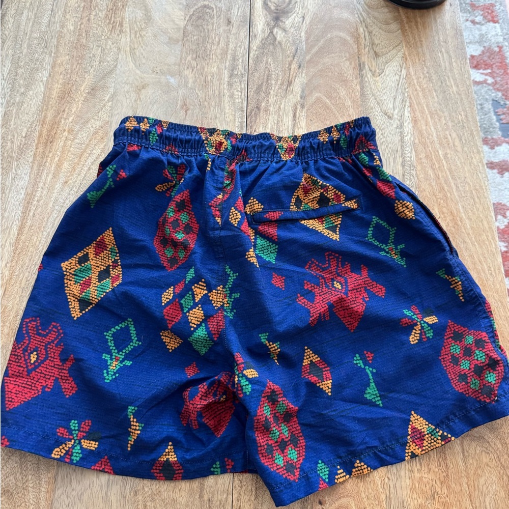 Colorful Geometric Men's Swim Trunks